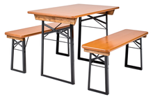 Load image into Gallery viewer, Authentic European Beer Garden Table & Bench Set *FREE SHIPPING*