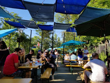 Load image into Gallery viewer, Authentic Vintage Oktoberfest Beer Garden Table and Bench Set