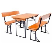 Load image into Gallery viewer, Authentic European Beer Garden Table &amp; Bench Set *FREE SHIPPING*

